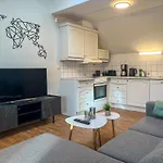 דירה Parken Terrace - Fjord View With Indoor Parking And Elevator