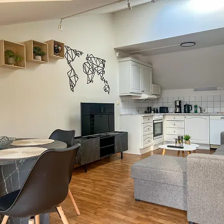 Parken Terrace - Fjord View With Indoor Parking And Elevator Apartament *