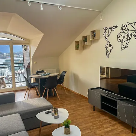 Parken Terrace - Fjord View With Indoor Parking And Elevator *